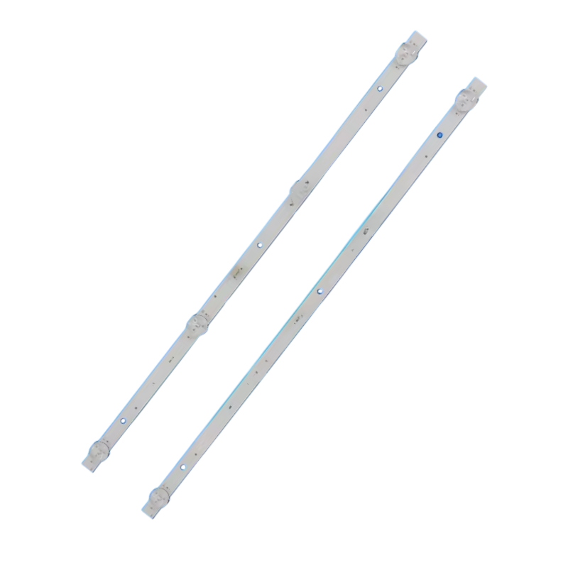 Vista frontal del kit de barras LED compatible con el televisor LED24B1T2.