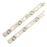 Kit de Barras LED 32D2080 2 Unidades – Vista Lateral Kit Barras LED Compatible con TV 32D2080 vista lateral