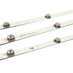 Kit Barras LED 39D3200S – Vista Lateral Vista lateral del kit de barras LED compatible con TV 39D3200S