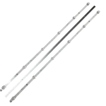 Kit de barras LED compatible con TV 40H5000FY vista posterior