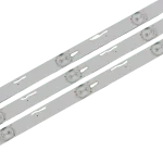 Kit Barras LED 40T15 / 40FHDSQT2 / 40FHDLT2 – Vista Lateral Vista lateral del kit de barras LED compatible con LED40T15 T2, K-LED40FHDSQT2 y K-LED40FHDLT2