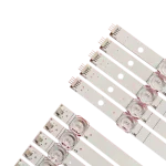 Detalle de conectores del kit de barras LED compatible con TV Hisense 58R6E Conectores del kit de barras LED Hisense 58R6E