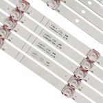 Diseño lateral del kit de barras LED compatible con TV Hisense 58R6E Vista lateral del kit de barras LED Hisense 58R6E