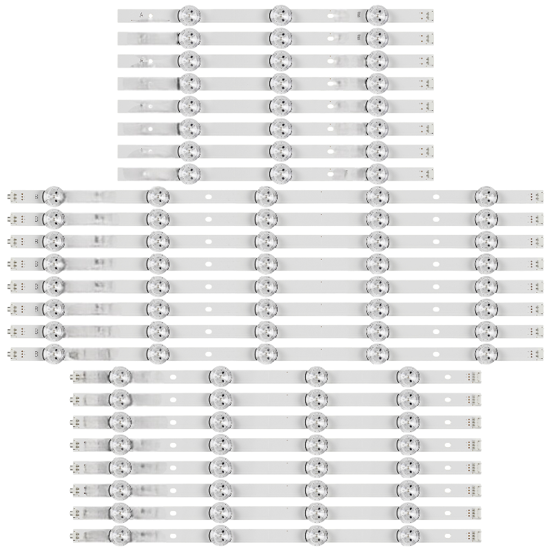 Kit Barras LED 65LB650T 65LY340C – Vista Frontal Kit de barras LED compatible con TV 65LB650T y 65LY340C vista frontal