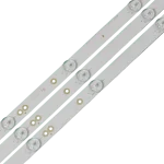 Kit Barras LED ATV-32 – Vista Lateral Imagen detallada que muestra conectores, chips y estructura del kit LED compatible con el modelo ATV-32.