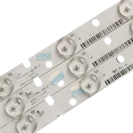 Kit de Barras LED CLED-32A03 3 Unidades – Vista Lateral Kit Barras LED Compatible con TV CLED-32A03 vista lateral