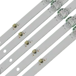 Detalle de conectores del kit de barras LED compatible con TV Kalley CLED-55SME6 Conectores del kit de barras LED Kalley CLED-55SME6