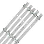 Diseño lateral del kit de barras LED compatible con TV Kalley CLED-55SME6 Vista lateral del kit de barras LED Kalley CLED-55SME6