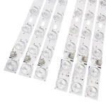 Kit barras LED detalle compatible con TV 50PFL4709/F8, vista de cerca.