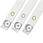 Kit barras LED detalle compatible con TV HYLED3234D, HYLED3215iNT2, HYLED3210iNT2, SYLED3216, vista de cerca. Kit barras LED detalle compatible con TV HYLED3234D, HYLED3215iNT2, HYLED3210iNT2, SYLED3216, vista de cerca.