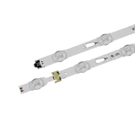 Kit barras LED detalle compatible con TV UN50JU6500KXZL, vista de cerca. Kit barras LED detalle compatible con TV UN50JU6500KXZL, vista de cerca.