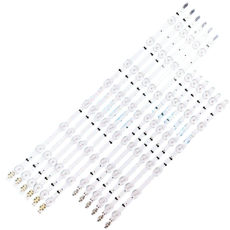 Kit barras LED frontal compatible con TV UN50HU7000KXZL, vista general.