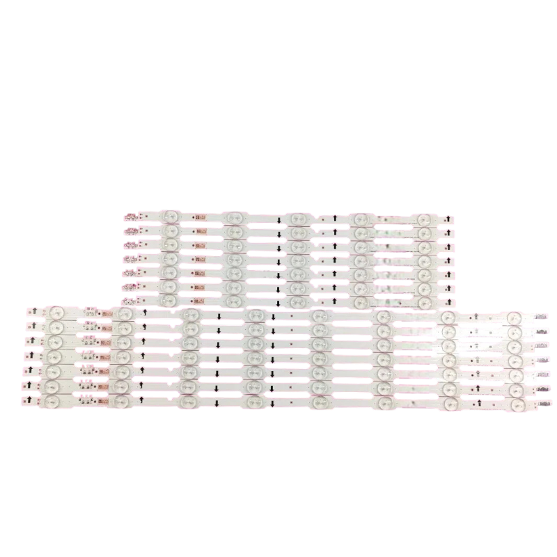 Kit barras LED frontal compatible con TV UN55HU7000KXZL, vista general.