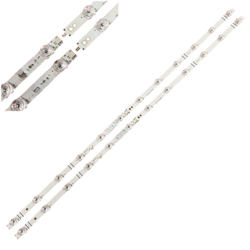Kit de barras LED compatible con TV Hisense 43H4030F3 43H5500G 43H5510G 43H5580G 43H4G