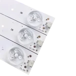 Diseño lateral del kit de barras LED compatible con TV HYLED28D Vista lateral del kit de barras LED HYLED28D