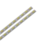 Detalle de las barras LED compatibles con el modelo HYLED32E mostrando puntos LED y conectores.