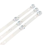 Kit de barras LED compatible con TV HYLED4320NIM 43LO68 43L068 vista lateral