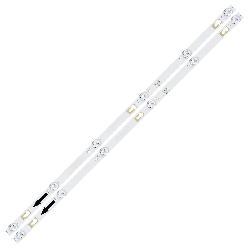 Kit de barras LED compatible con TV K-TV32HDG y 32TO59 vista frontal