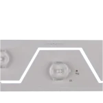 Kit de barras LED compatible con TV L55E5800 vista lateral