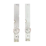 Kit barras LED lateral compatible con TVs LG 32LM630, 32LM631, 32LM637 y 32LQ630. Kit barras LED lateral compatible con TVs LG 32LM630, 32LM631, 32LM637 y 32LQ630, vista lateral.