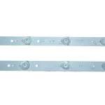 Kit barras LED lateral compatible con TV CLED-32A03, vista lateral.
