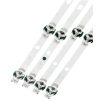 Kit barras LED lateral compatible con TV TC-43FX500H.