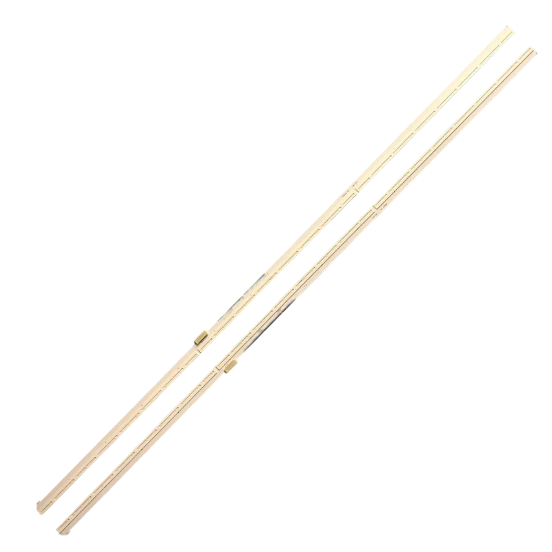 Vista frontal del kit de barras LED compatible con LG 55QNED7SSQA y 55QNED80SQA.