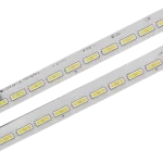 Vista lateral del kit de barras LED para el televisor LG 65UH770T.
