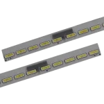 Vista posterior del kit LED compatible con el televisor LG 65UH770T.