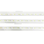 Vista lateral del kit de barras LED para el televisor LG 70UH635T.