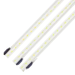 Detalle del kit de barras LED para LG 70UJ658T y 70UK6550PDA, mostrando conectores y puntos de luz.