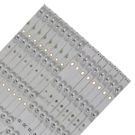 Vista lateral del kit de barras LED para el televisor Panasonic TC-55DX650W.