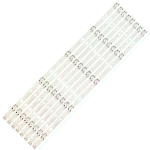 Kit Barras Led Compatible con TV TC-49DS600H TC-49DS630H TC-49ES600H TC-49ES630H