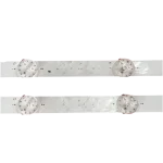 Kit barras LED posterior compatible con TVs LG 32LM630, 32LM631, 32LM637 y 32LQ630. Kit barras LED posterior compatible con TVs LG 32LM630, 32LM631, 32LM637 y 32LQ630, vista posterior.