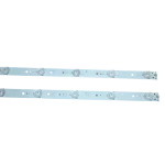 Kit barras LED posterior compatible con TV CLED-32A03, vista posterior.