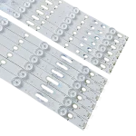 Kit barras LED posterior compatible con TV LE50D3350. Kit barras LED posterior compatible con TV LE50D3350.