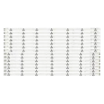 Kit Barras Led Compatible con TV UN55EH6030MXZL UH02 UN55EH6000FXZA UN55FH6200FXZA UN55EH6030FXZA UN55EH6050FXZA UN55EH6001FXZA UN55FH6003FXZA LH55MDBPLGA/ZA UA55EH6000JXZK UA55EH6000MPXD UA55EH6000MXRD