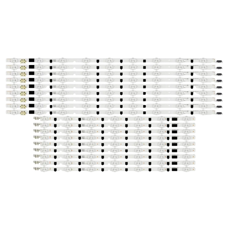 Kit de barras LED para Samsung UN50F5000 UN50F5500 UN50F6300 UN50F6400 vista frontal