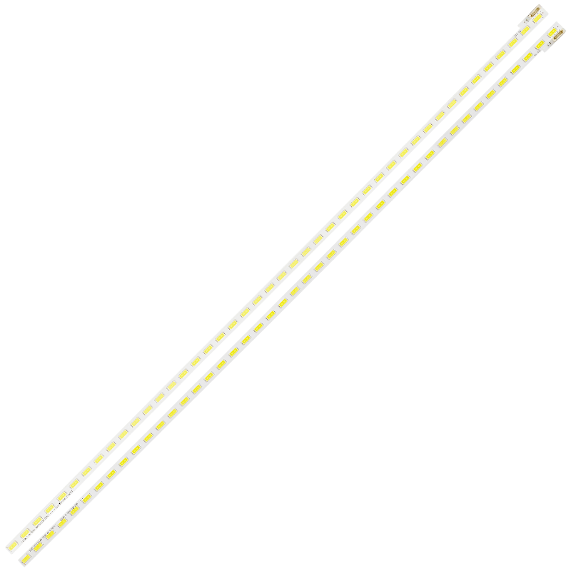 Vista frontal del kit de barras LED compatible con modelos Sony de 46 pulgadas.