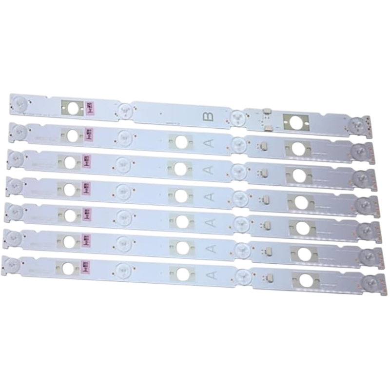 Vista frontal del kit de barras LED compatible con Sony KDL-48W657D.