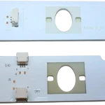 Vista lateral del kit LED compatible con Sony KDL-48W657D.