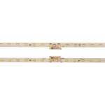 Detalle del kit LED compatible con Sony de 55", mostrando conectores y puntos LED.