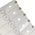 Detalle de conectores del kit de barras LED compatible con TV SVH500A24 Conectores del kit de barras LED SVH500A24