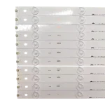 Diseño lateral del kit de barras LED compatible con TV SVH500A24 Vista lateral del kit de barras LED SVH500A24