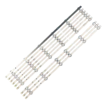 Vista lateral del kit de barras LED Panasonic TC-55FX500H