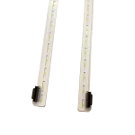 Detalle del kit de barras LED compatible con televisores LG 65UJ658T, 65UK6550PDB, 65UV340C y 65UV570H