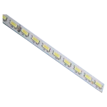 Vista posterior del kit de barras LED para televisor HYLED553INT Parte posterior del kit de barras LED compatible con televisor HYLED553INT