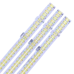 Vista posterior del kit de barras LED para televisor Sharp LC-80LE857U Parte posterior del kit de barras LED compatible con televisor Sharp LC-80LE857U