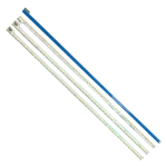 Parte posterior del kit de barras LED compatible con televisores LG 75UJ658T y 75UV340C