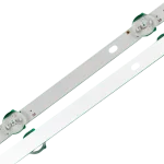 Vista lateral del kit de barras LED para televisores Telefunken TLHD3201T2S y Kalley W32G19T2-SM Kit de barras LED vista lateral compatible con televisores Telefunken TLHD3201T2S y Kalley W32G19T2-SM